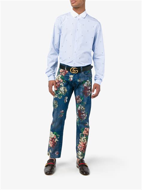 gucci floral pants men|Gucci pants ioffer.